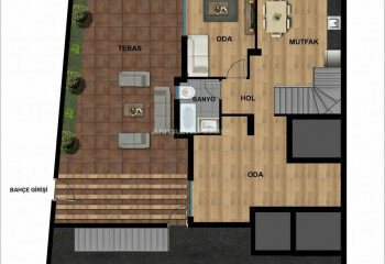 Квартира 1+1 в Муратпаше, Анталия, Турция | PTE-45609