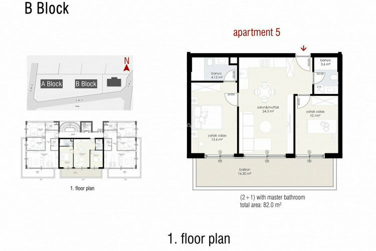 Квартира 3+1 в Анталии, Турция | PBB-45113