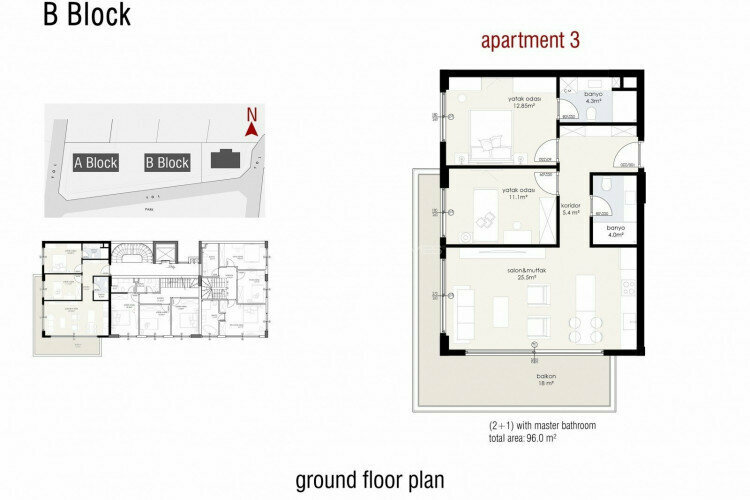 Квартира 3+1 в Анталии, Турция | PBB-45113
