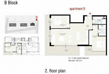 Квартира 2+1 в Анталии, Турция | SBB-45111