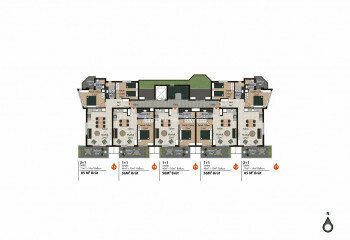 Квартира 1+1 в Анталии, Турция | PTE-45114