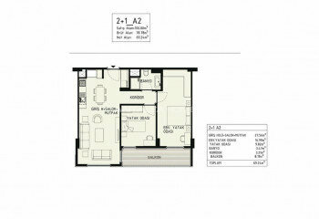 Квартира 2+1 в Кепезе, Анталия, Турция | PBB-44852