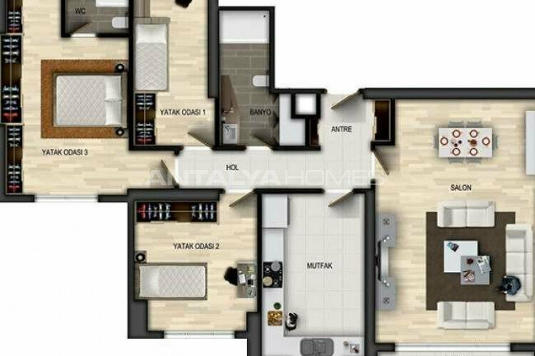 Квартира 3+1 в Картале, Стамбул, Турция | STE-46388