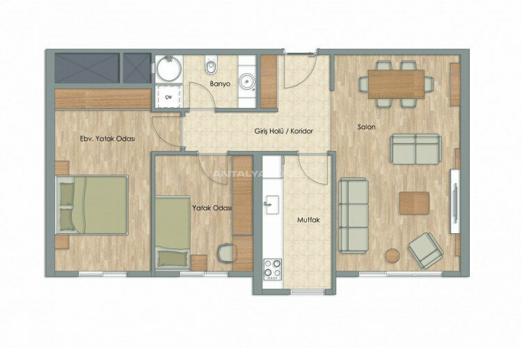 Квартира 2+1 в Картале, Стамбул, Турция | SBB-46393