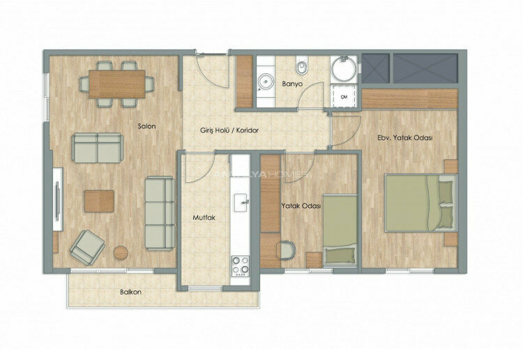 Квартира 2+1 в Картале, Стамбул, Турция | SBB-46393