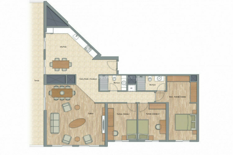 Квартира 2+1 в Картале, Стамбул, Турция | SBB-46393