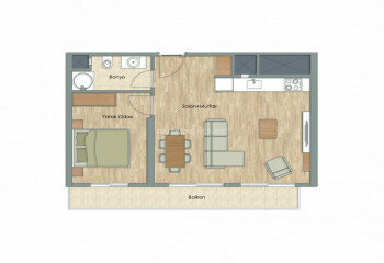 Квартира 2+1 в Картале, Стамбул, Турция | SBB-46393