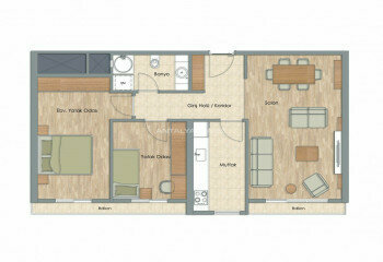 Квартира 2+1 в Картале, Стамбул, Турция | SBB-46393