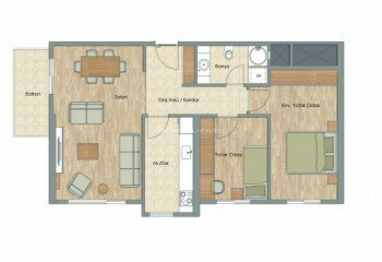 Квартира 2+1 в Картале, Стамбул, Турция | SBB-46393