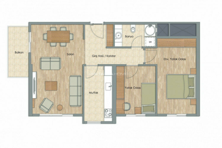 Квартира 3+1 в Картале, Стамбул, Турция | STE-46394