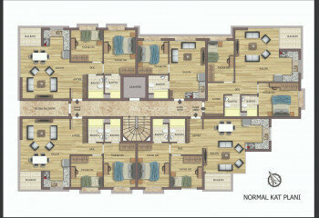 Квартира 2+1 в Коньяалты, Анталия, Турция | STE-44971