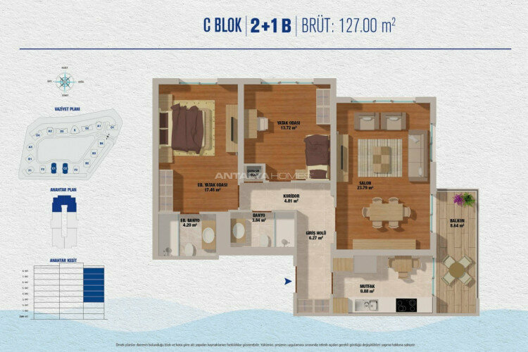 Квартира 3+1 в Стамбуле, Турция | PKK-46423