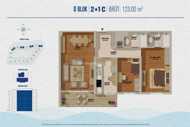 Квартира 3+1 в Стамбуле, Турция | PKK-46423