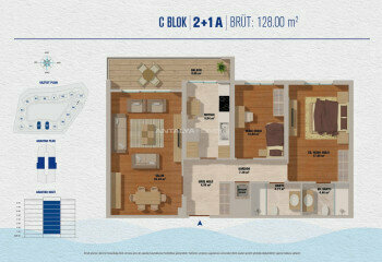 Квартира 3+1 в Стамбуле, Турция | PKK-46423