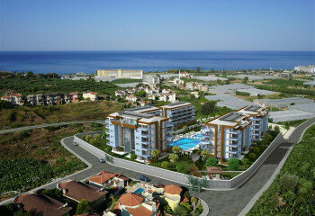 Квартира 2+1 в Каргыджаке, Алания, Турция | PTE-13769