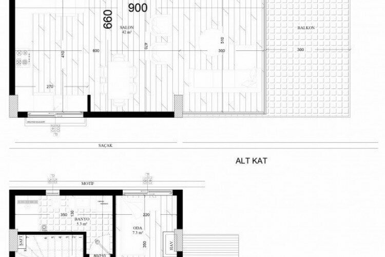 Квартира 3+1 в Анталии, Турция | STE-45187