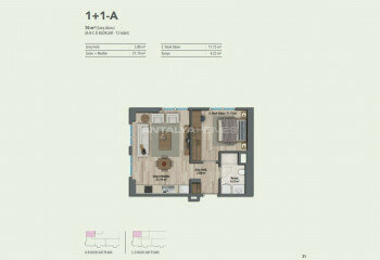 Квартира 2+1 в Малтепе, Стамбул, Турция | STE-46309