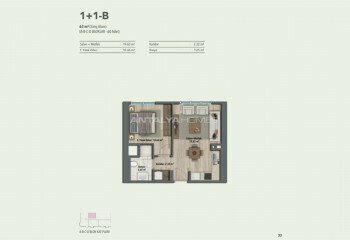 Квартира 2+1 в Малтепе, Стамбул, Турция | STE-46309