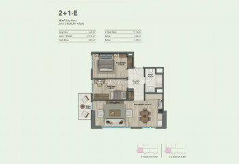 Квартира 2+1 в Малтепе, Стамбул, Турция | STE-46309