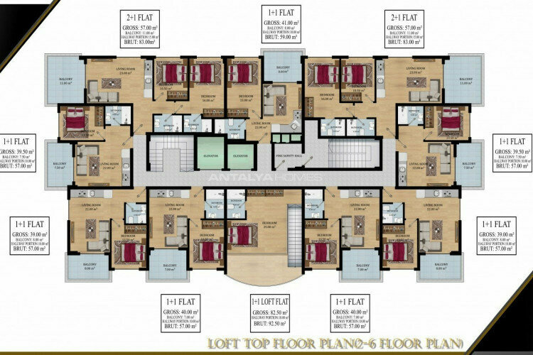 Квартира 2+1 в Анталии, Турция | PBB-45155