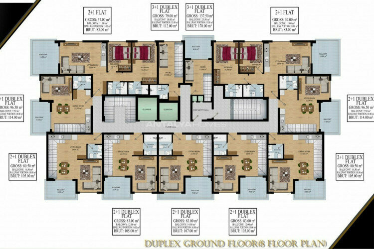 Квартира 2+1 в Анталии, Турция | PBB-45155