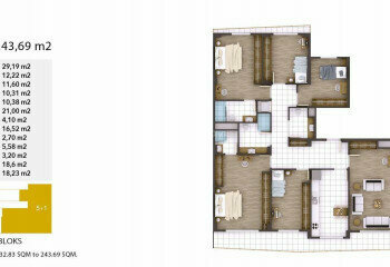 Квартира 5+1 в Коджаэле, Турция | PBB-46779