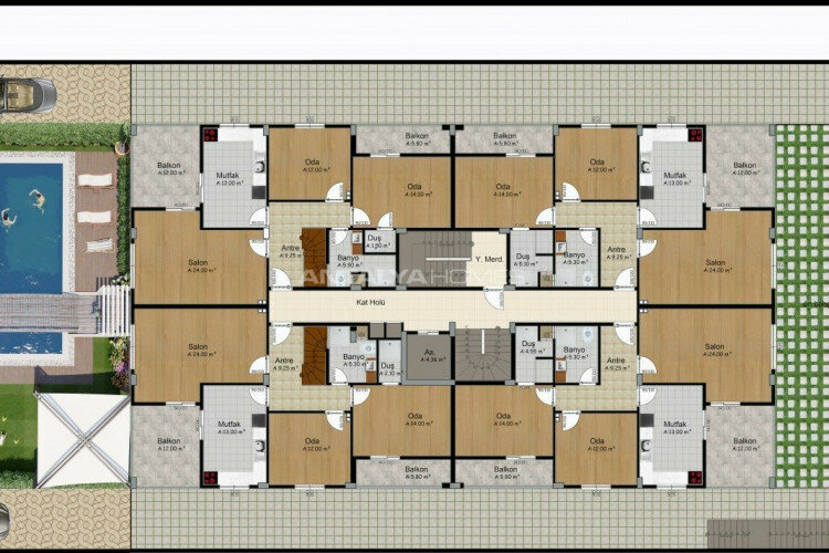 Квартира 2+1 в Бурсе, Турция | SBB-46898