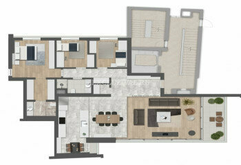 Квартира 3+1 в Анталии, Турция | PKK-10672