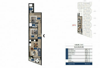 Квартира 4+1 в Анталии, Турция | PBB-45207