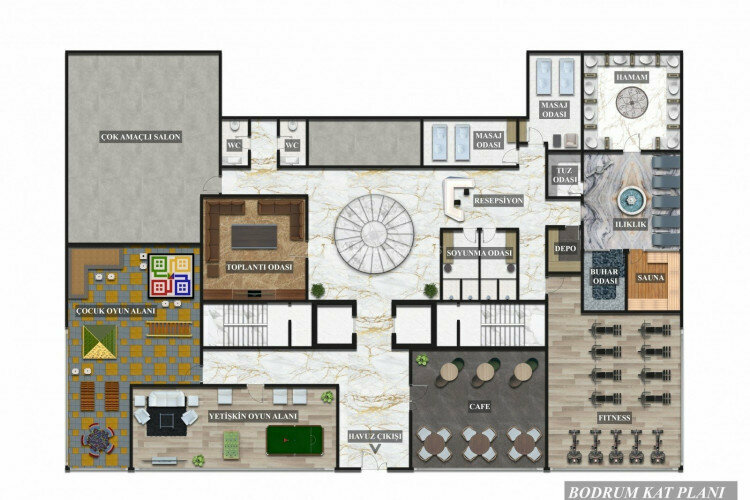 Квартира 2+1 в Анталии, Турция | STE-45215