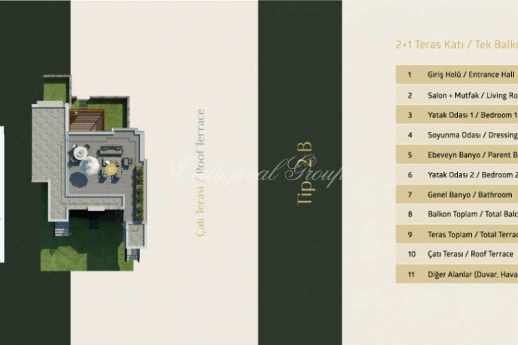 Квартира 2+1 в Бодруме, Турция | STE-10638