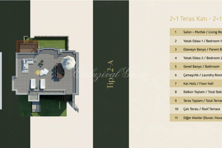 Квартира 2+1 в Бодруме, Турция | STE-10638