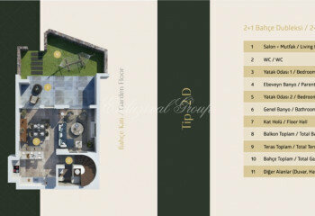 Квартира 2+1 в Бодруме, Турция | STE-10638