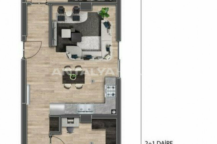 Квартира 2+1 в Ялове, Турция | SBB-46972