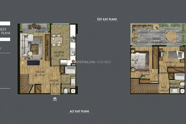 Квартира 1+1 в Ялове, Турция | PTE-46968