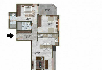 Квартира 2+1 в Анталии, Турция | STE-45251