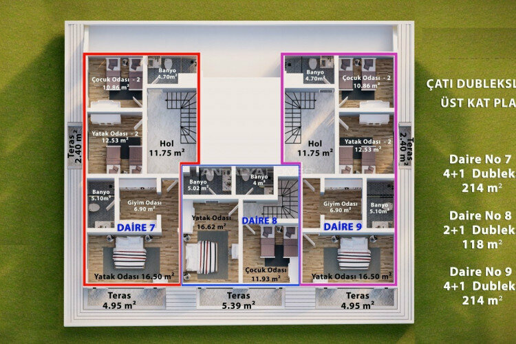 Квартира 4+1 в Анталии, Турция | PTE-45142