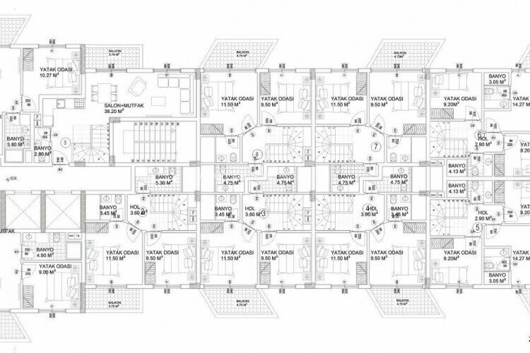 Квартира 2+1 в Анталии, Турция | SBB-45168
