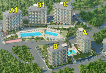 Квартира 2+1 в Анталии, Турция | SBB-45168