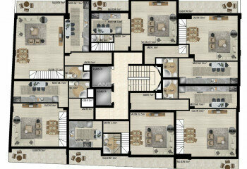 Квартира 3+1 в Муратпаше, Анталия, Турция | SBB-45334