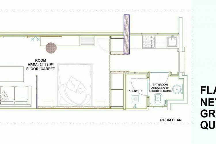 Квартира 1+1 в Ялове, Турция | STE-46989