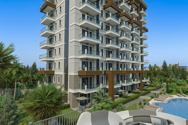 Квартира 1+1 в Демирташе, Алания, Турция | PBB-27807