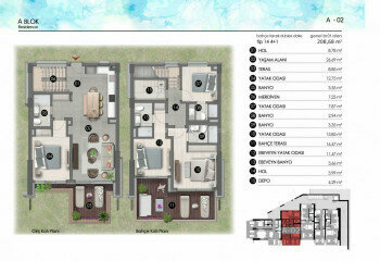 Квартира 3+1 в Мугле, Турция | SBB-45793