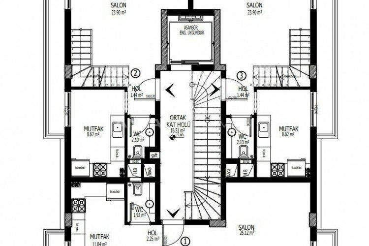 Квартира 2+1 в Анталии, Турция | PBB-45353