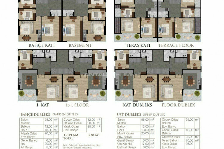 Квартира 5+1 в Анталии, Турция | PBB-45093