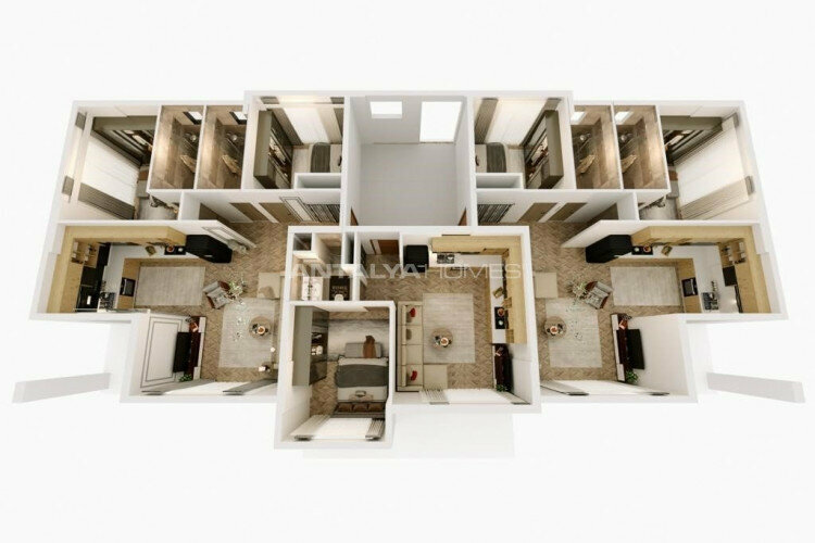 Квартира 1+1 в Анталии, Турция | STE-45372