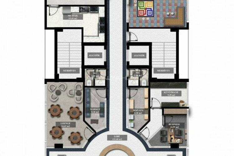 Квартира 2+1 в Анталии, Турция | PKK-45369