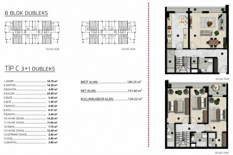 Квартира 5+1 в Бурсе, Турция | STE-46914