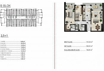 Квартира 5+1 в Бурсе, Турция | STE-46914