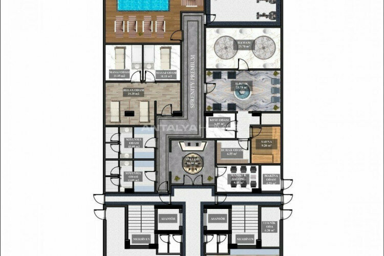 Квартира 2+1 в Анталии, Турция | PBB-45370